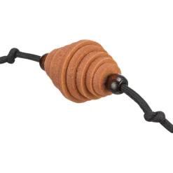 Kattleksak CityStyle rugby med rep, filt/trä