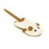 Kattleksak Cushy Crackle Mouse Brun/Vit