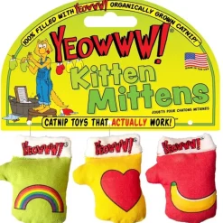 Kattleksaker Yeowww Vantar 3-pack