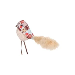 Kattleksak Flamingo Fågel 18cm