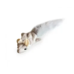 Kattleksak Kitty Play Skinny Grey/beige Mouse