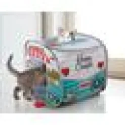 Kattleksak Kong Happy Camper Husvagn