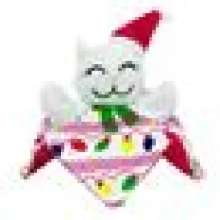 Kattleksak KONG Julleksak Crackles Santa Kitty Multicoloured