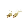 kattleksak möss natur 2 pack
