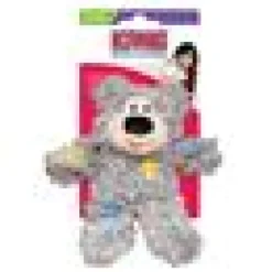 Kattleksak Softies Patchwork Bear Grå