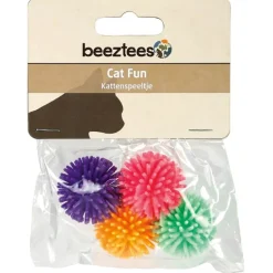 KATTLEKSAK TAGGBOLLAR 4-P BEEZTEES