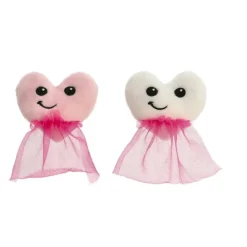Kattleksak Valle hjärta 2-pack Flerfärgad 12cm
