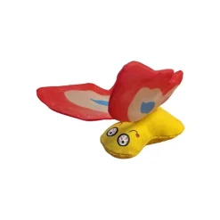 Kattleksak YEOWWW röd fjäril