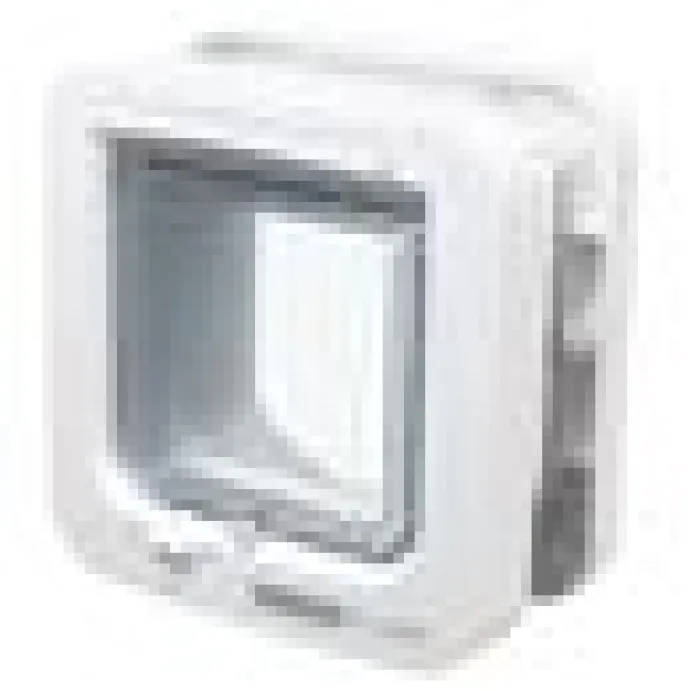 Kattlucka SureFlap m microchip id Vit
