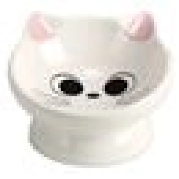 Kattmatskål Cat Face Tilt Rosa