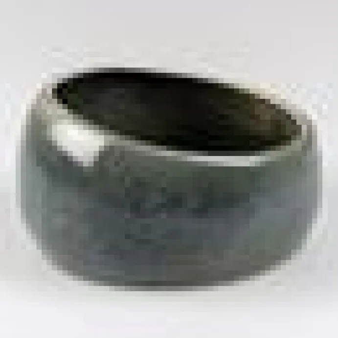 Kattmatskål Stone obliq raw Grey