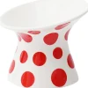 Kattmatskål Zeze Dots Röd