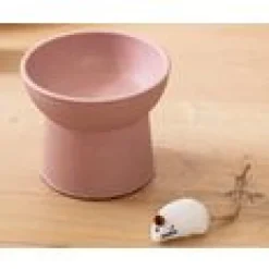 Kattmatsål Albie Bamboo Rosa
