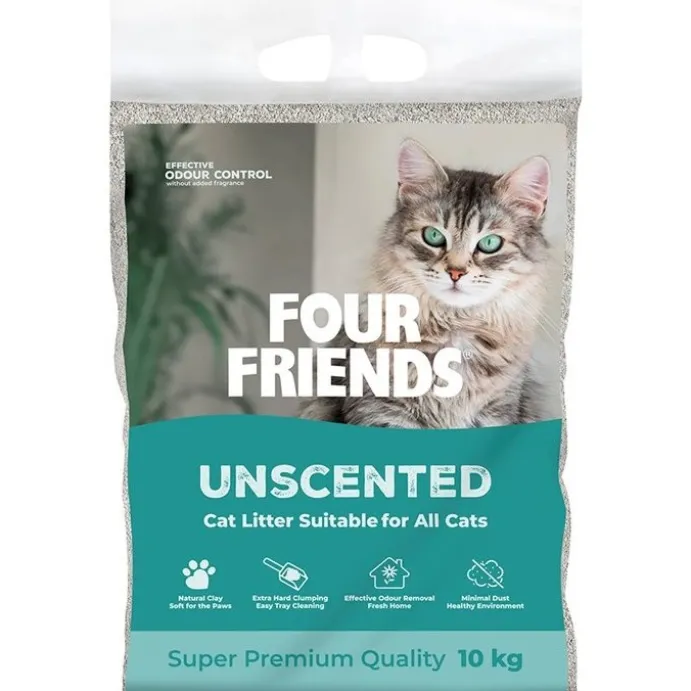 Kattsand FourFriends Unscented 10kg
