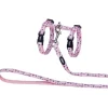 Kattsele + koppel Mus Rosa