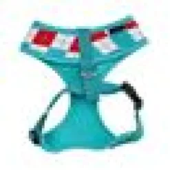 Kattsele Puppia Argyle Harness Aqua S