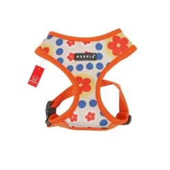 Kattsele Puppia blossom Orange XS