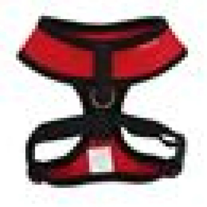 KATTSELE PUPPIA SOFT HARNESS RÖD