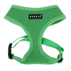 KATTSELE PUPPIA SOFT HARNESS GRÖN