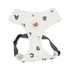 KATTSELE PUPPIA SOFT HARNESS VIT M NAVYTRYCK S