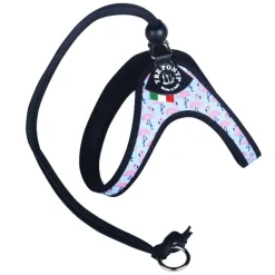 Kattsele Tre Ponti Basic Flamingo Snöre