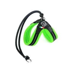 Kattsele Tre Ponti Basic Mesh Neon Grön