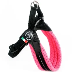 Kattsele Tre Ponti Mesh Rosa/spänne RR202