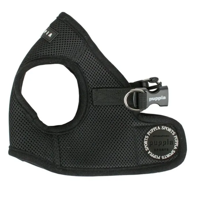 Kattsele Vest Puppia Harness Svart