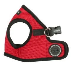 Kattsele Vest Puppia Harness Röd