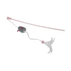 Kattvippa RealMouse pip-ljud rosa/grå