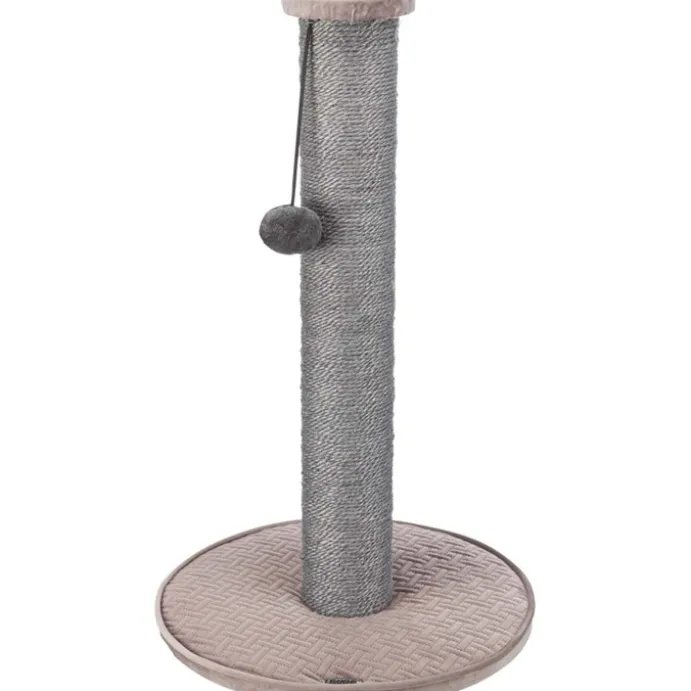 Klösträd med boll gammalrosa & grå