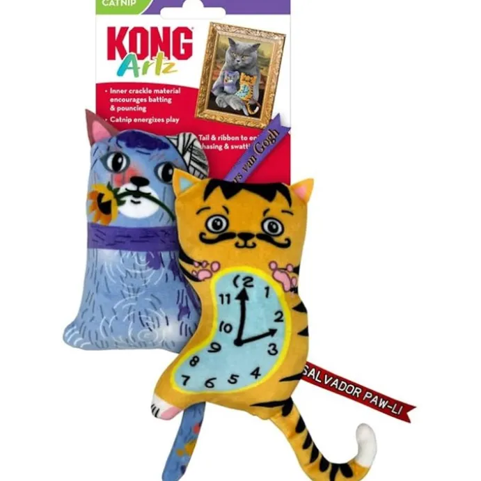 Kong Cat Artz Dali Van Gogh 2-pack