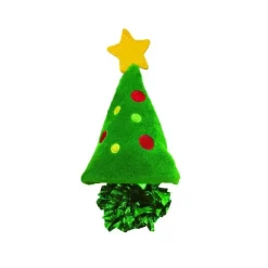 KONG Julleksak Crackles Chris. Tree Green 16cm