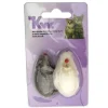 KW Kattleksak Rasselmus 2-pack