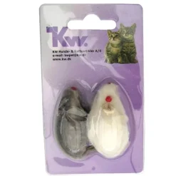 KW Kattleksak Rasselmus 2-pack