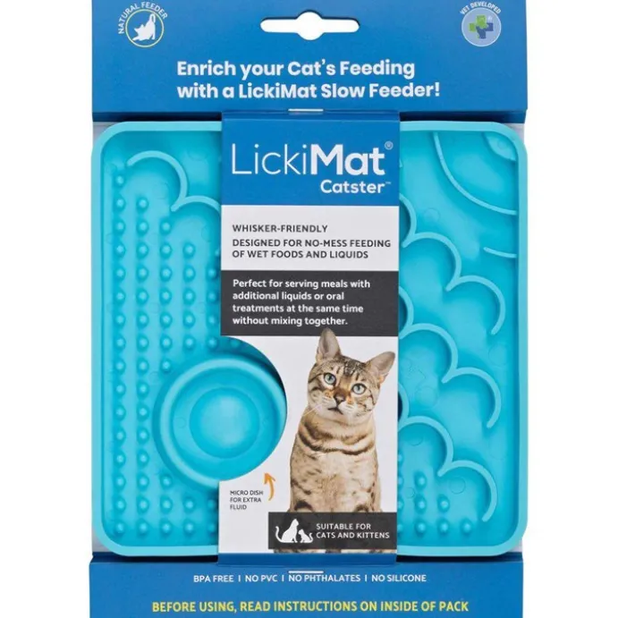 Lickimat Katt Catster Blå
