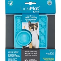 Lickimat Kattunge blå