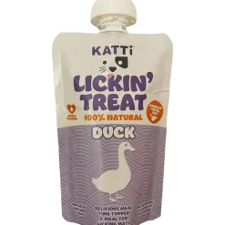 Lickin Treat krämigt Kattgodis med Anka