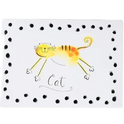 Matskålsunderlägg Katt Dogman