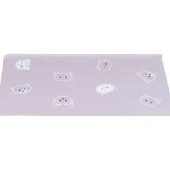 Mimi katt matskålsunderlägg Lila/Rosa