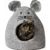 Mouse Wool Pet Cave Grå