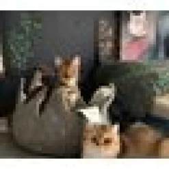 Natural Wool Blossom Basket M