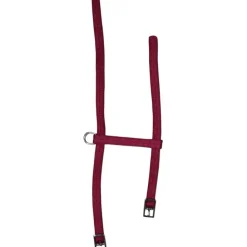 Nylon sele Hallonröd