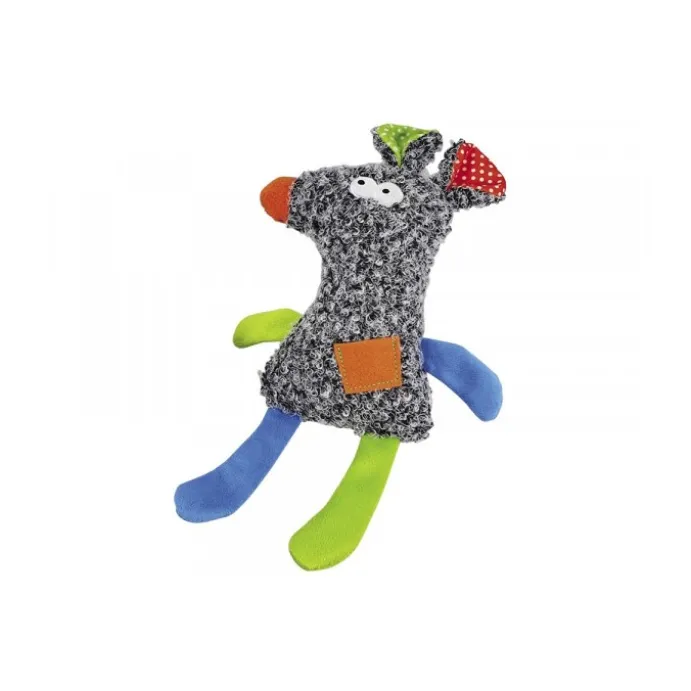 Plush mouse with catnip