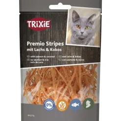 Premio Stripes med lax & kokos