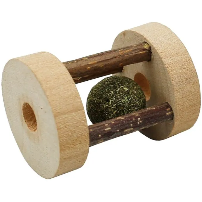 Pritax kattleksak roller silvervine/kattmynta