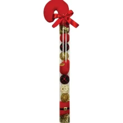 Red Candy Cane Cat Toys