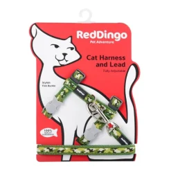 RedDingo Kattsele Grön Camouflage