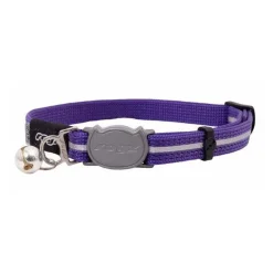 Rogz Alleycat Halsband Mörk lila S