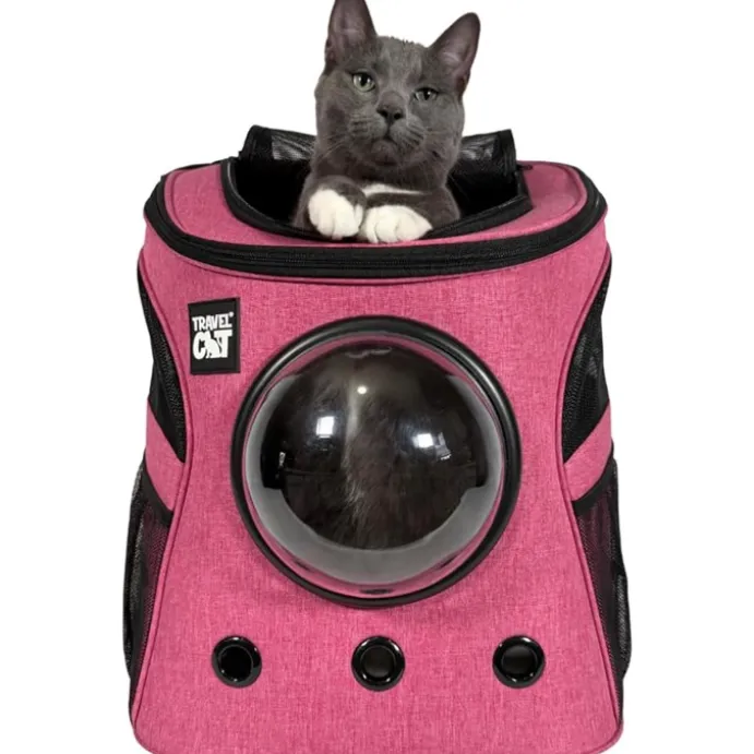 Rycksäck Travelcat Fat Cat Large Rosa